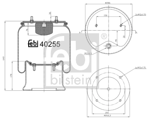 Bellow, air suspension